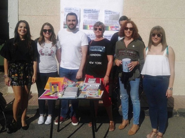 Moral de Calatrava: Campaña solidaria de recogida de material escolar por Juventudes Socialistas Actualidad
