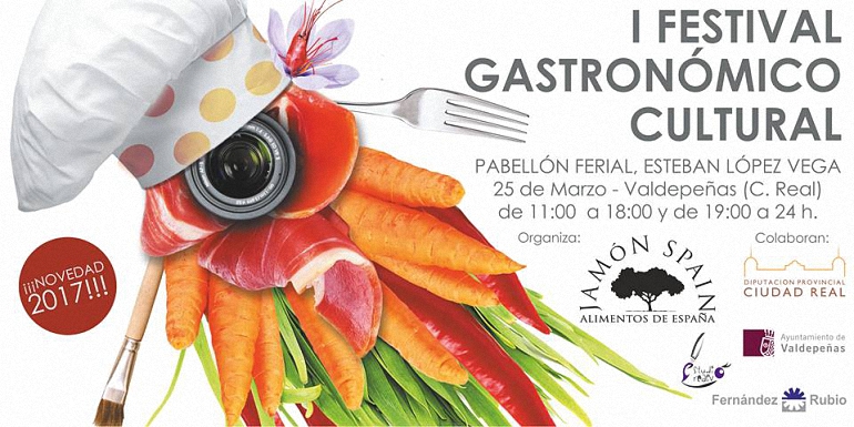 Valdepeñas Programación Oficial del I Festival Gastronómico y Cultural Jamón Spain
