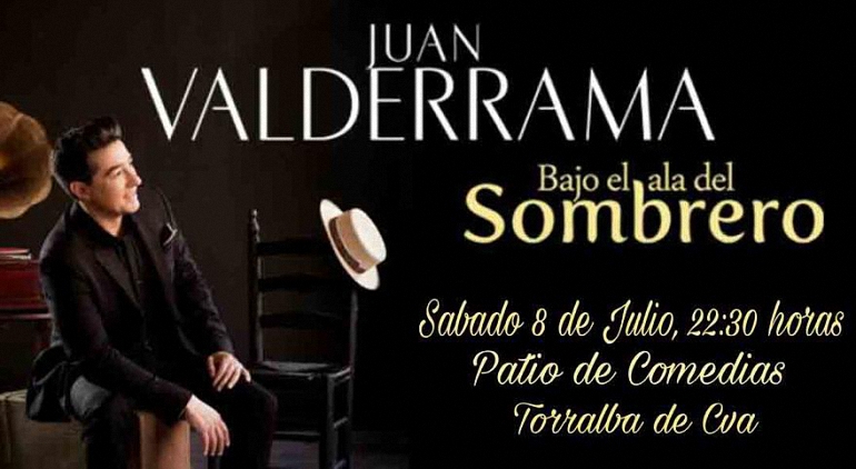 Torralba de Calatrava Juan Valderrama actuará este fin de semana dentro del Ciclo de Música en los Patios
