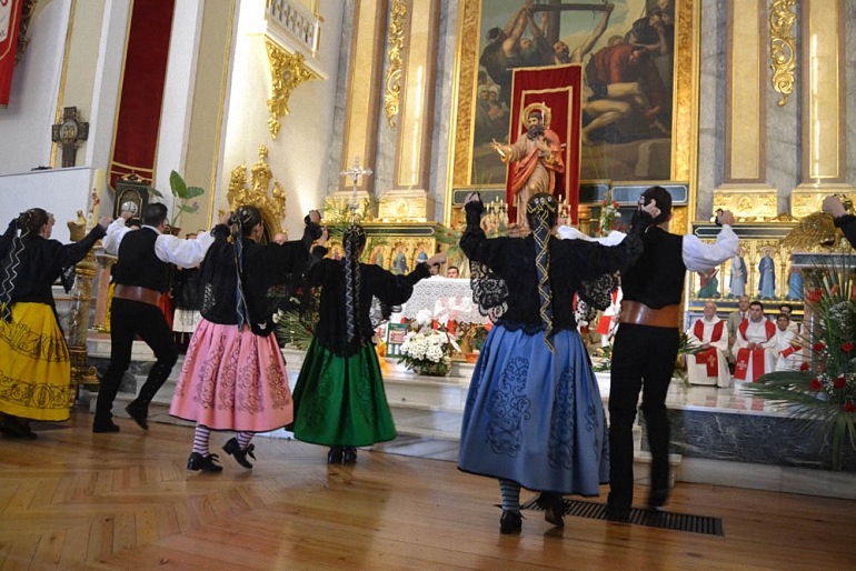 Almagro rinde homenaje a su Patrón, San Bartolomé Apóstol