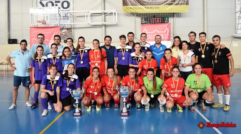 El Almagro FSF campeón del Trofeo Diputación de Fútbol Sala Femenino 2017