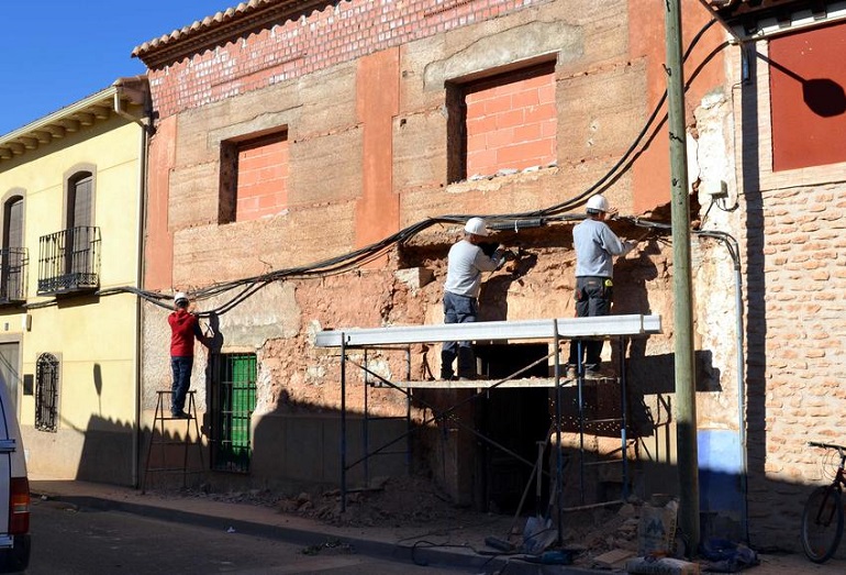 Granátula de Calatrava trabaja ya en la rehabilitación de la casa del General Espartero