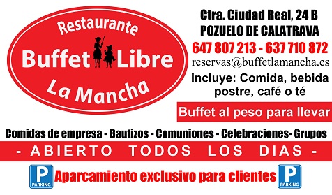Buffet La Mancha - Ctra. Ciudad Real, 24 - 647807213 - 637710872 - POZUELO DE CALATRAVA